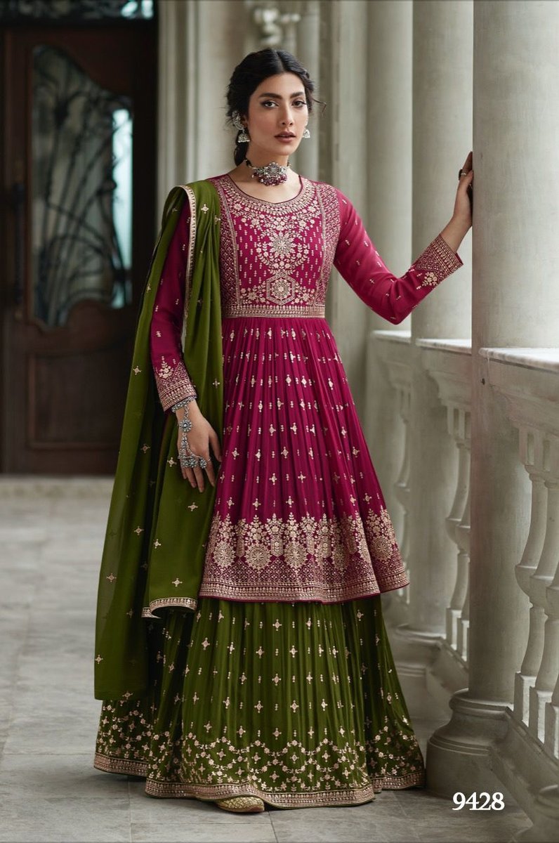 Aashirwad Creation Gulkand Radika 9428-9432 Series 1