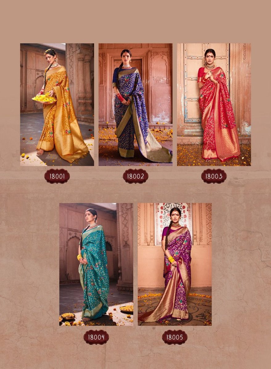 Rajpath Ardhangini Silk 18001-18005 Series 6
