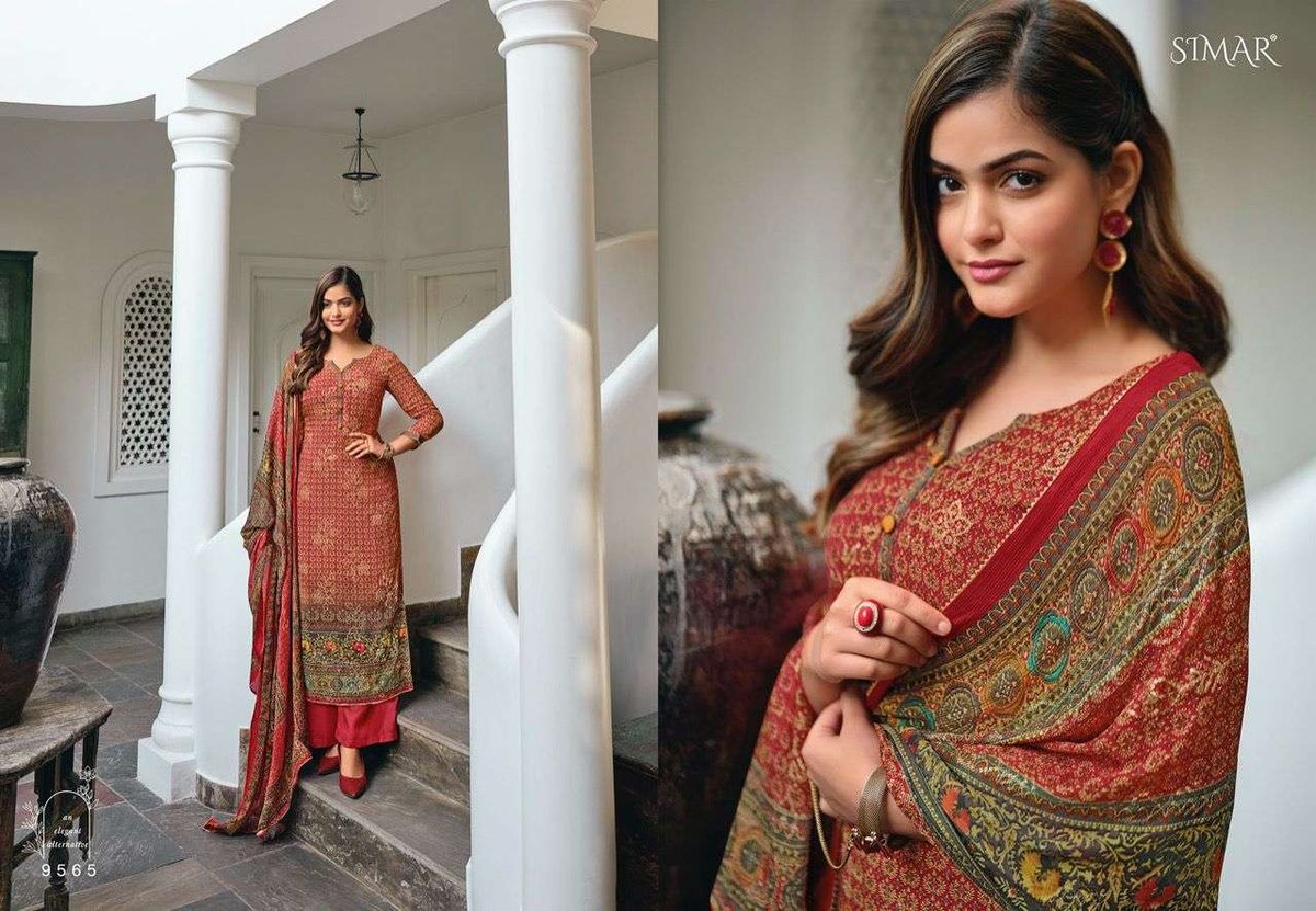 Glossy Simar Mahnoor Vol-2 9558-9565 Series 8