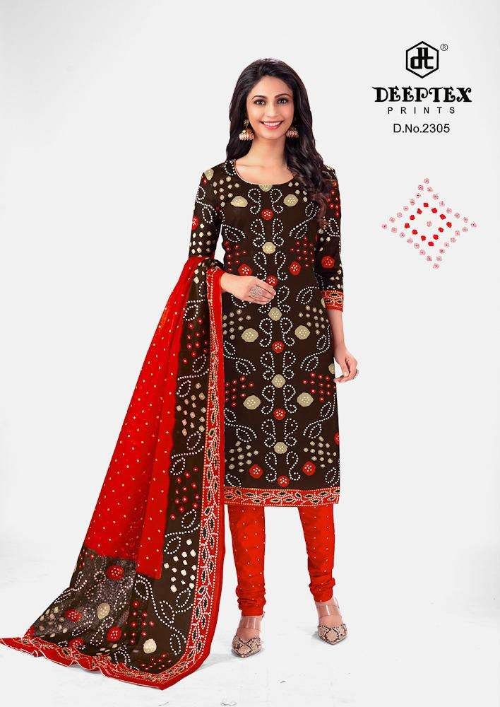 Deeptex Prints Classic Chunaris Vol-23 2301-2316 Series 5