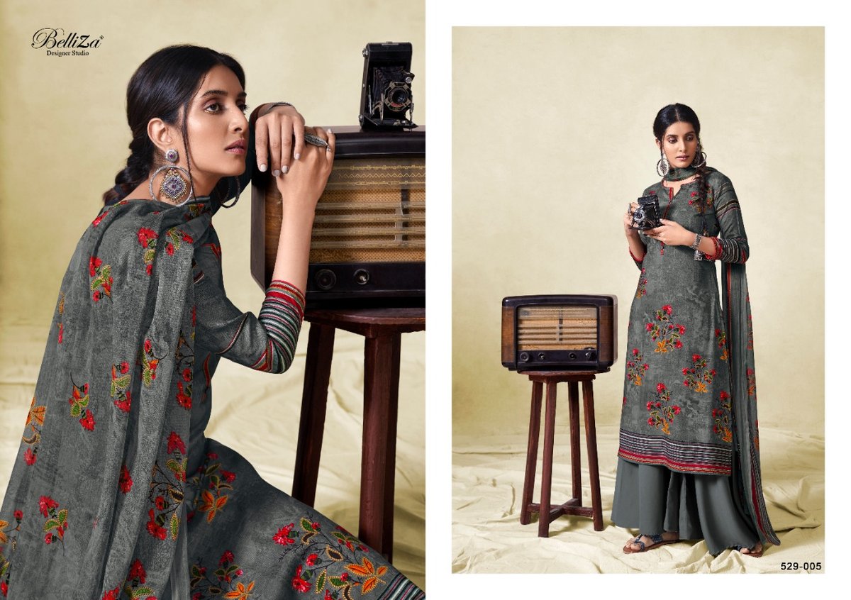Belliza Designer Richa 529-001 to 529-010 Series 5