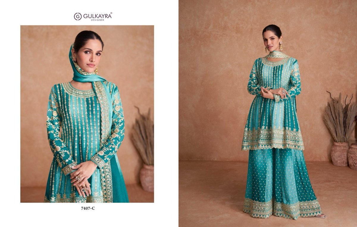 Gulkayra Designer Vaani Vol-2 7407 Colors 3