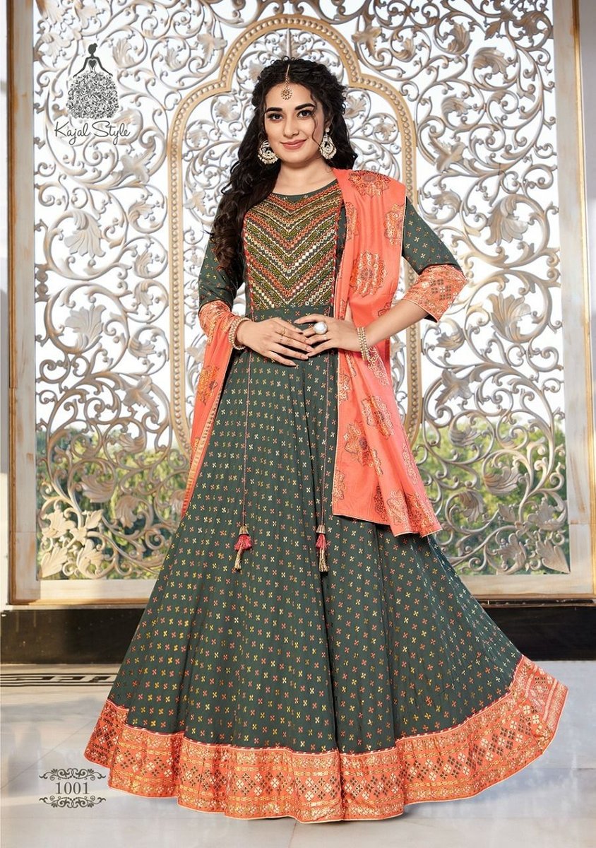 Kajal Style Fashion Hirva Vol-1 1001-1008 Series 1