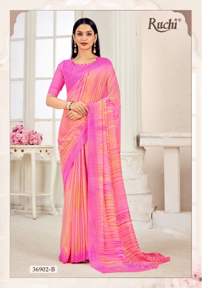RUCHI RAGAA GEORGETTE VOL-11 36901A TO 36906B 4