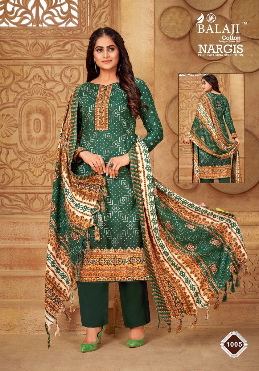Balaji Cotton Nargis 1001-1008 Series 5
