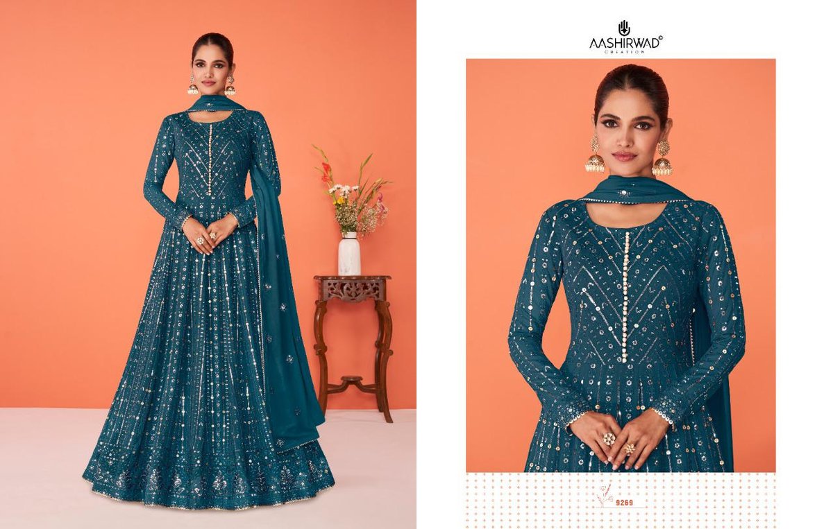 Aashirwad Creation Shehnaaz 9269-9273 Series 1