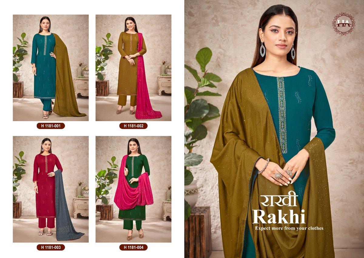 Harshit Fashion Rakhi 1181-001 to 1181-004 Series 5