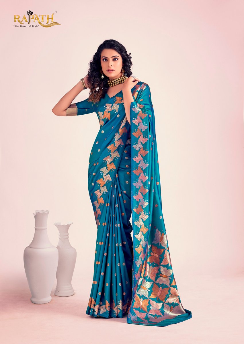 RAJPATH BUTTER FLY SILK 510001 TO 510006 1