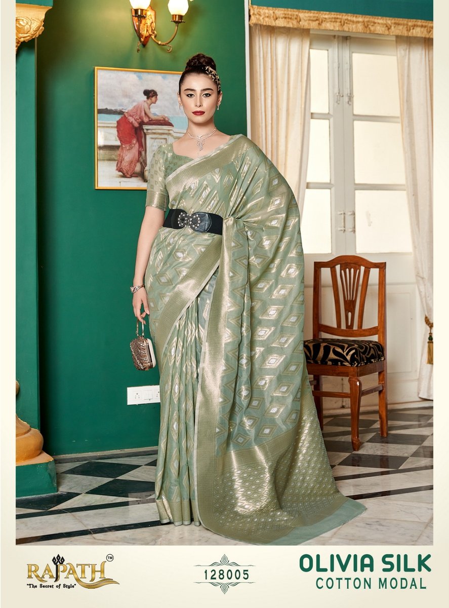 Rajpath Fabrics Olivia Silk 128001-128006 Series 5