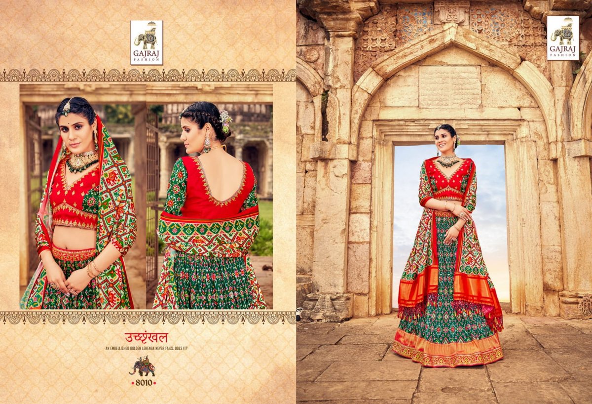 Gajraj Fashion Lehenga 8007-8012 Series 4