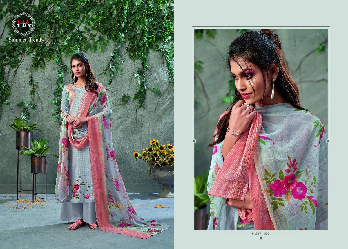 Harshit Fashion Summer Trendz 587-001 to 587-010 Series 7