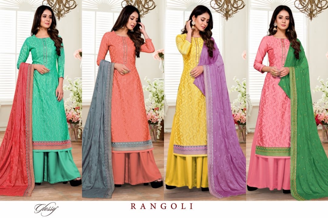 Glossy Rangoli Colors 5