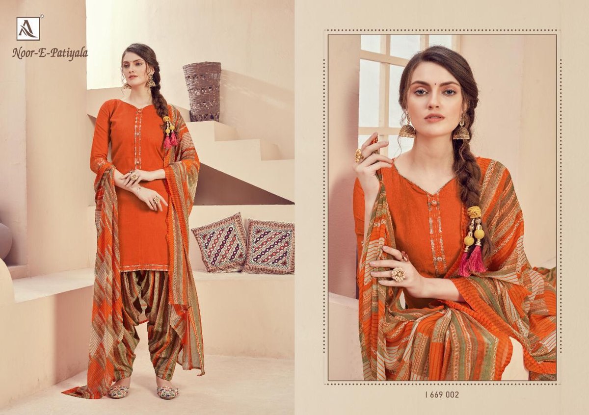 Alok Suits Noor-E-Patiyala 669-001-669-010 Series 2