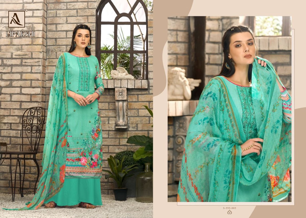 Alok Suits Lipakshi 595-001 To 595-010 Series 5