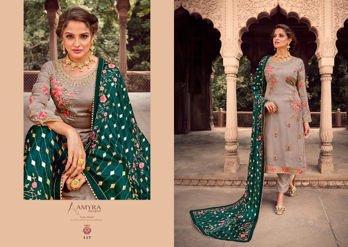Amyra Designer Aaina Vol-4 117-121 Series 1