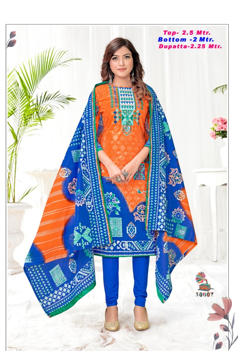 Apna Cotton Razia Sultan Vol-30 30001-30010 Series 7