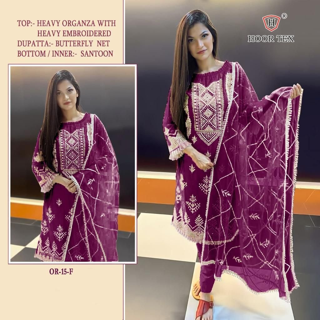 Hoor Tex Designer Suits OR-15 Colors 8