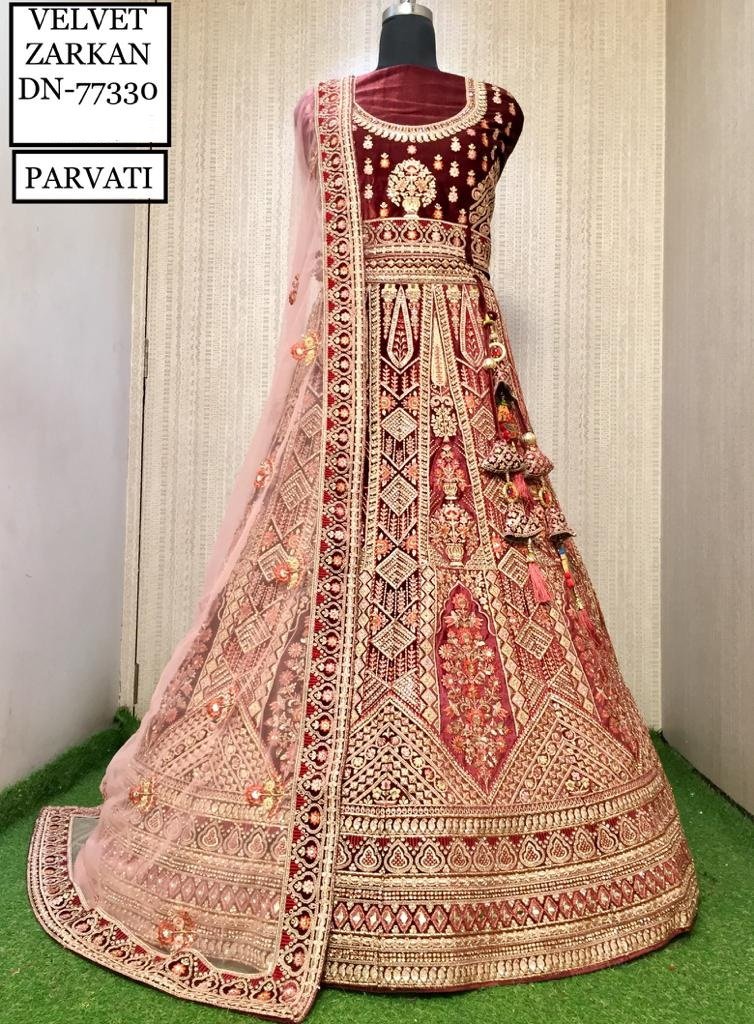 Parvati Designer Lehenga 77326-77333 Design 9