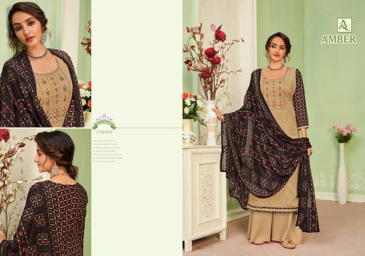 Alok Suits Amber 1710-001 to 1710-010 Series 10