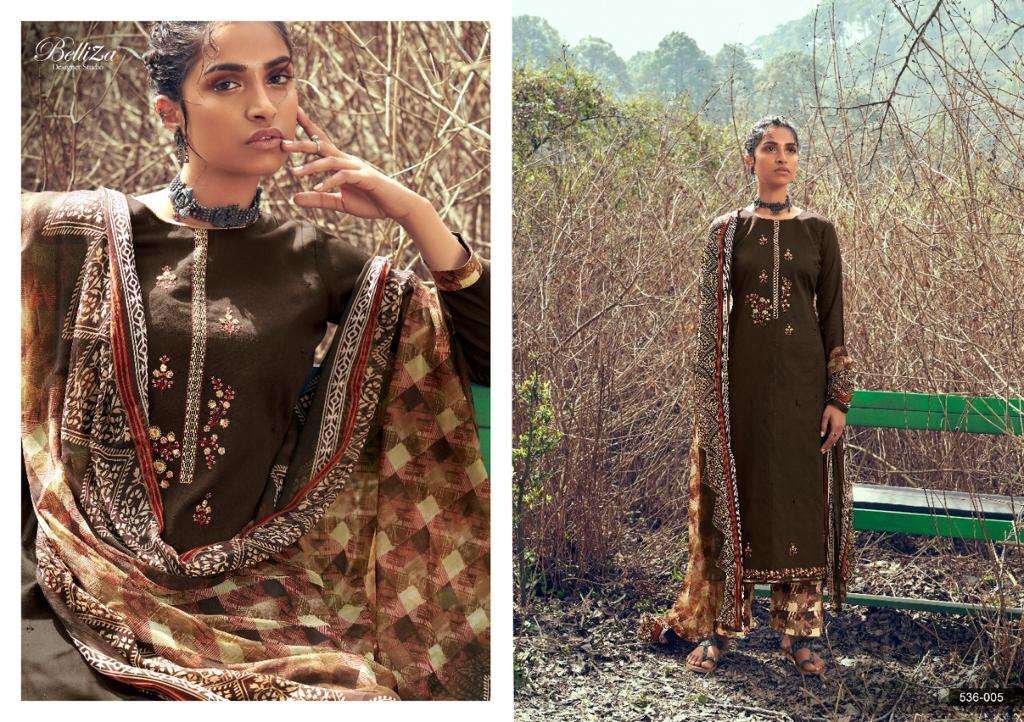 Belliza Designer Nazar-E-Patiyala 536-001-536-010 Series. 5