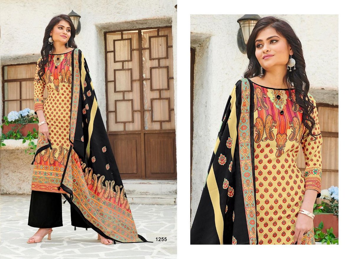 Bipson Prints Kashmiri Queen 1253-1256 Series 3