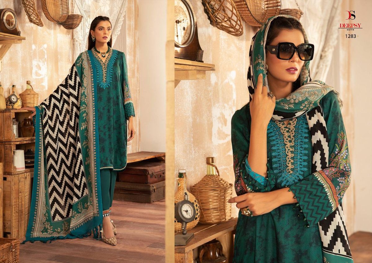 Deepsy Suits Maria.B Vintage Collection Vol-21 1281-1288 Series 3