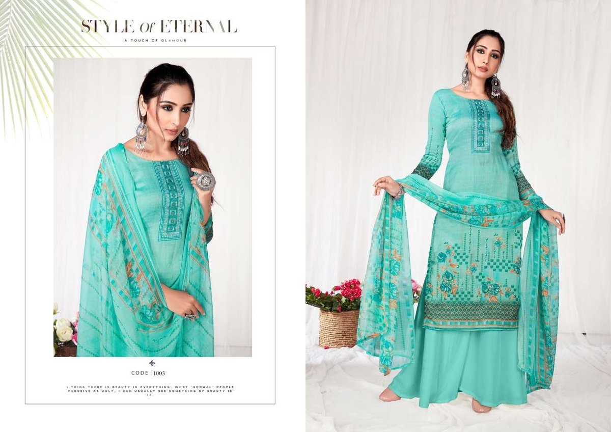 Anita Silk Kesariya Zaara 1001-1008 Series 3