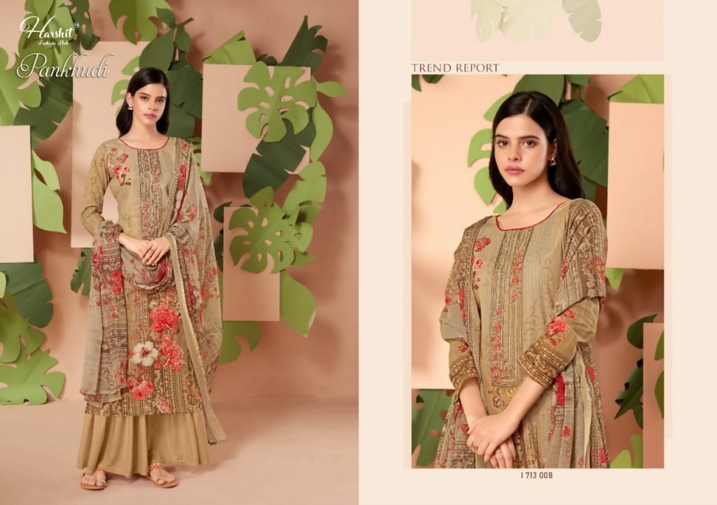 Harshit Fashion Pankhudi 1713-001 to 1713-010 Series 8