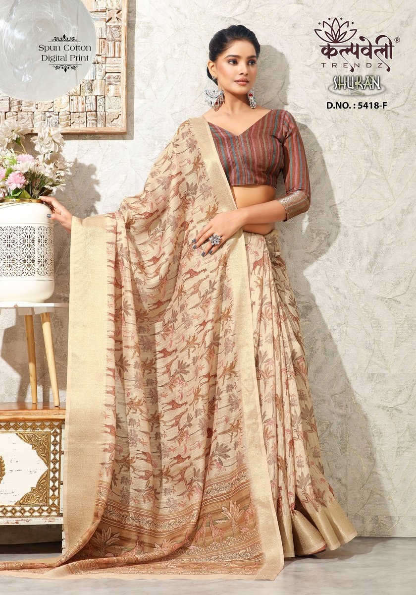 KALPVELLY TRENDZ SHUKAN 5418-A TO 5418-F 6