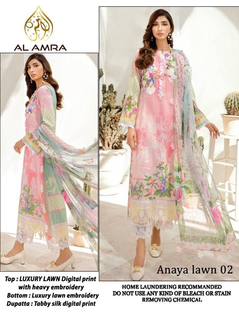 AL Amra Aanaya Lawn 01-02 Series 3