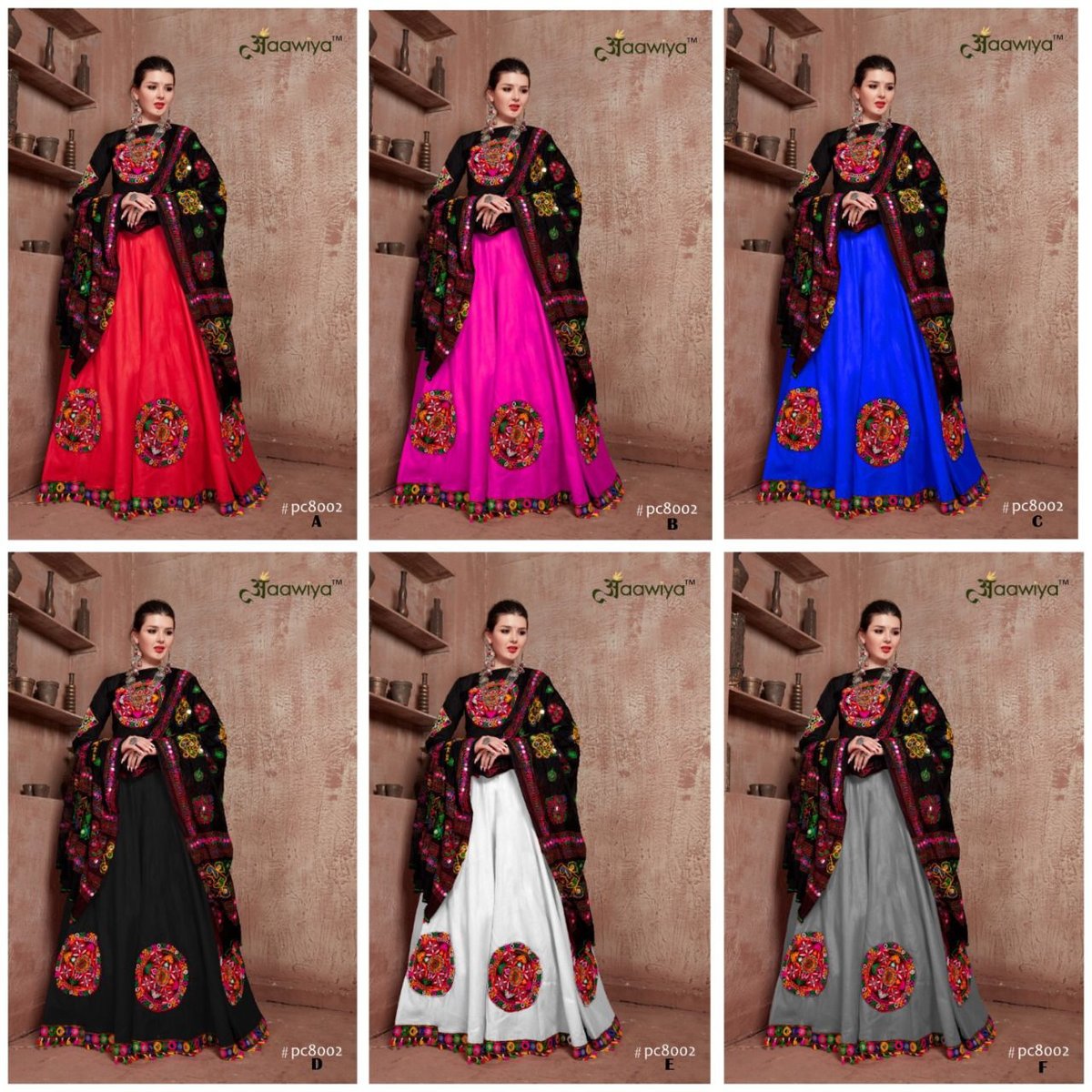 Aawiya Rajwadi PC8002 Colors 7