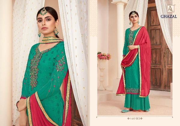 Alok Suits Ghazal 641-001 to 641-008 Series 3