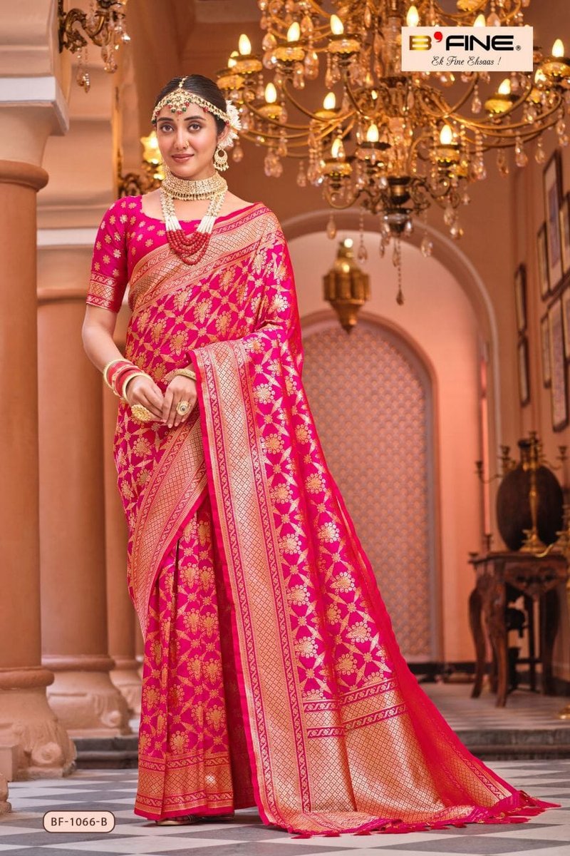 B Fine Saree Sanika BF-1066 Colors 2