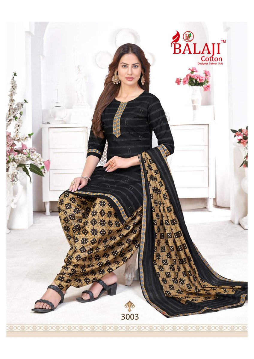Balaji Cotton Sui Dhaga Vol-3 3001-3012 Series 3