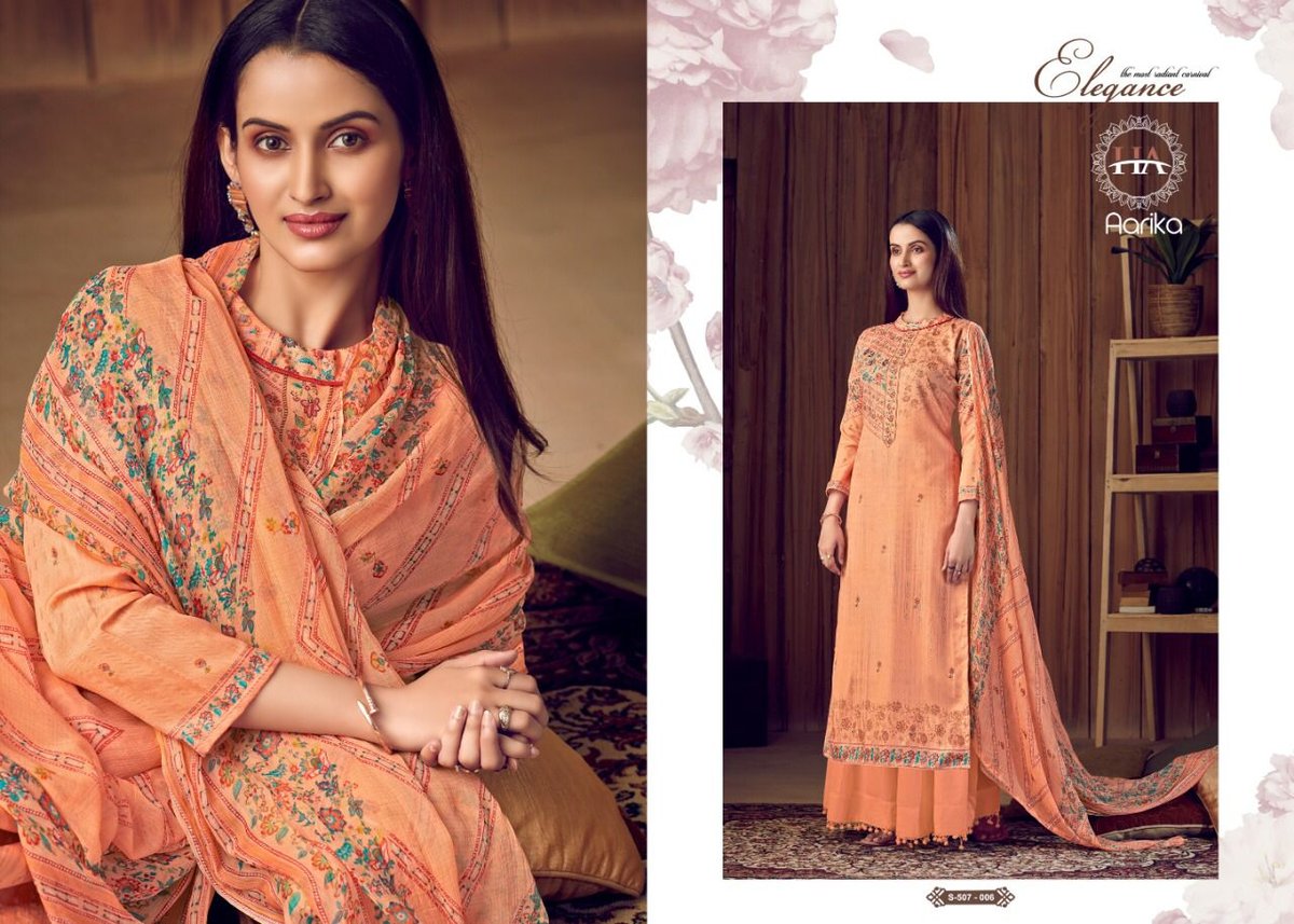 Harshit Fashion Aarika Edition Vol-2 507-001 to 507-010 Series 6