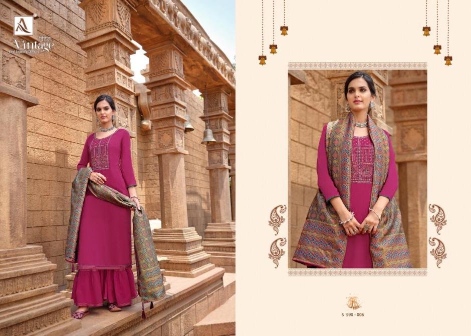 Alok Suits Vintage 590-001 to 590-008 Series 6