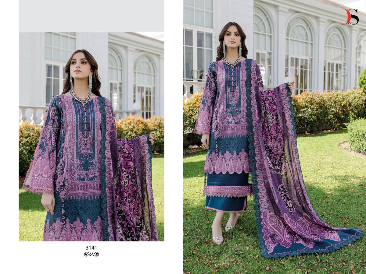 Deepsy Suit Firdous Urbane-23 Vol-2 3141-3148 Series 1