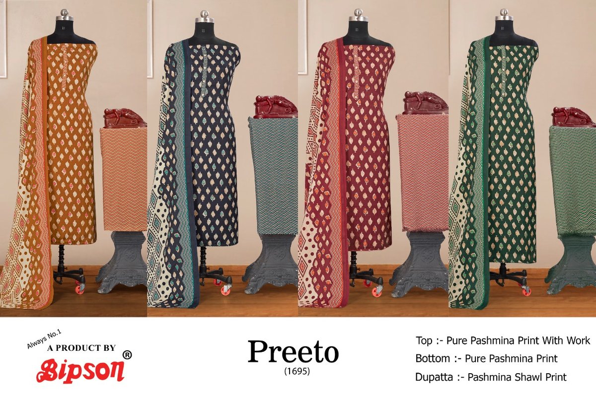 Bipson Prints Preeto 1695 Colors 5
