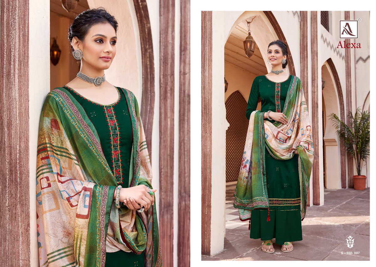 Alok Suits Alexa 550-001 to 550-010 Series 7