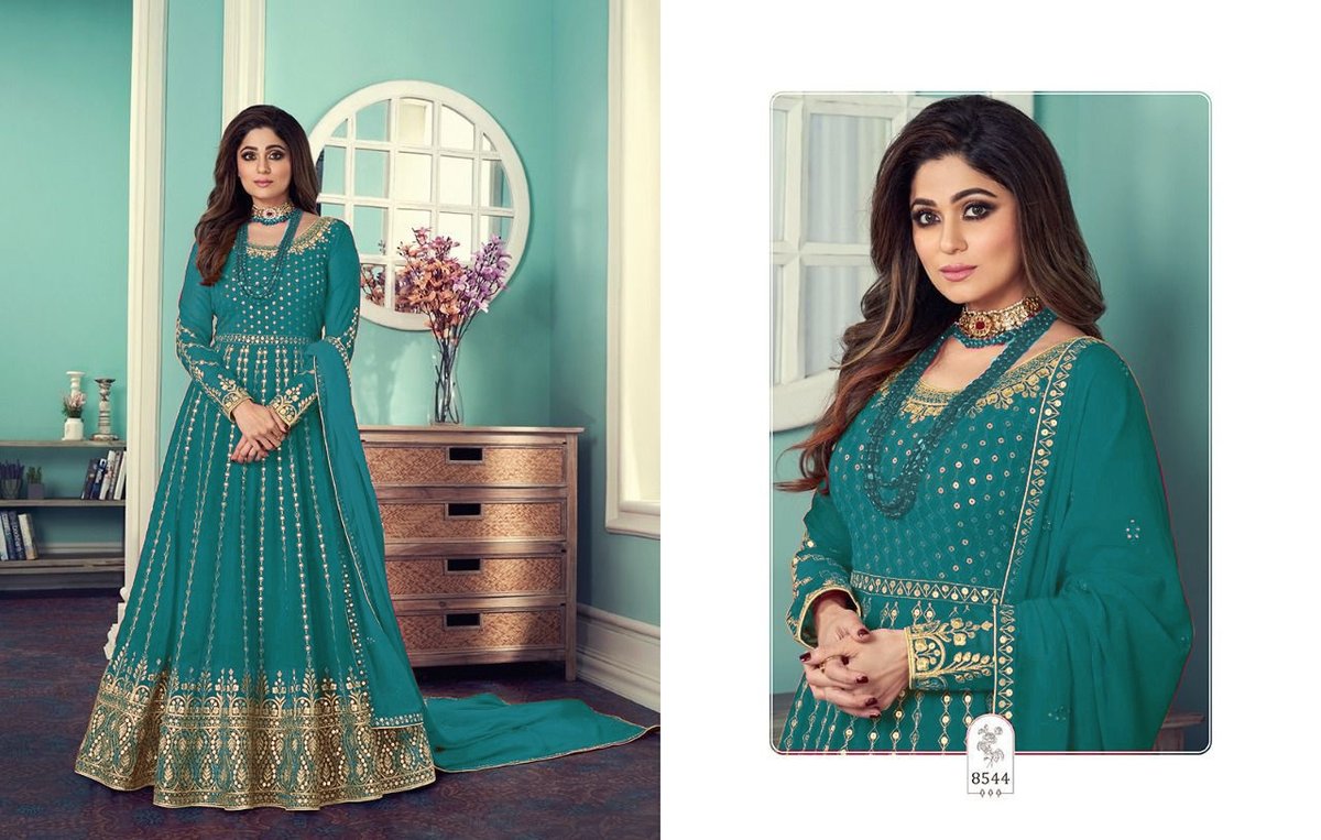 Aashirwad Creation Gulnar Premium Quality 8544 Colors 2