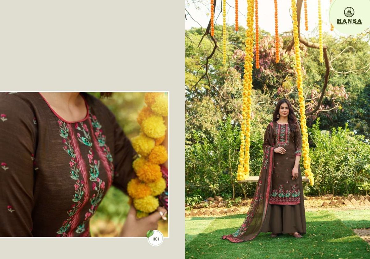 Hansa Prints Anushka 1101-1108 Series 1