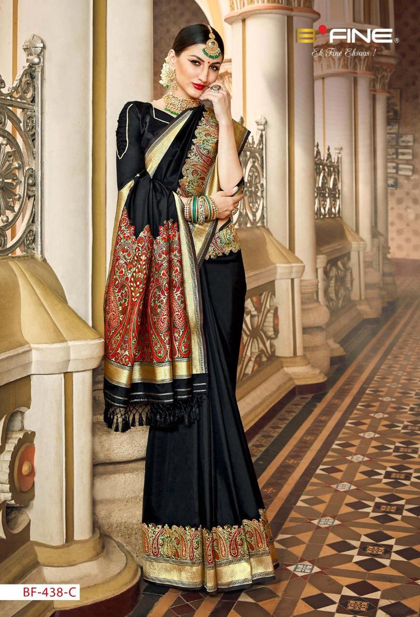B Fine Saree Inayat 438 3