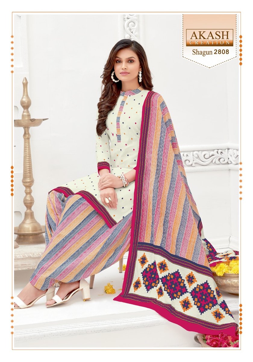 Akash Creation Shagun Vol-28 2801-2825 Series 8