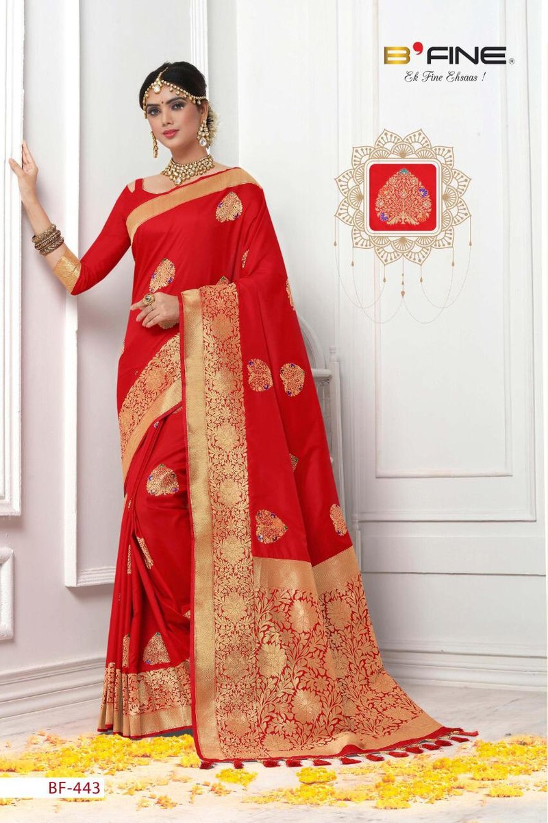 B Fine Saree Aks 439-451 Series 5