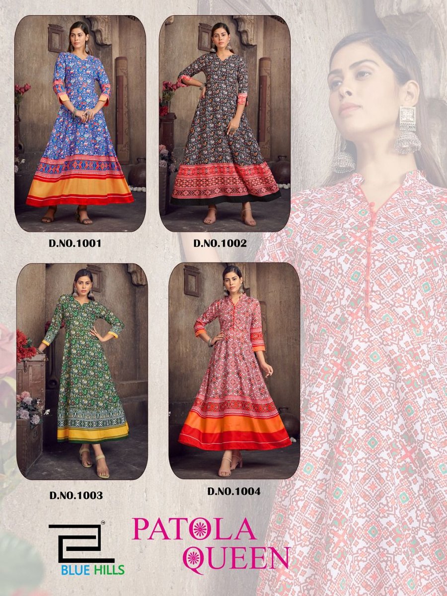 Blue Hills Patola Queen 1001-1004 Series 5