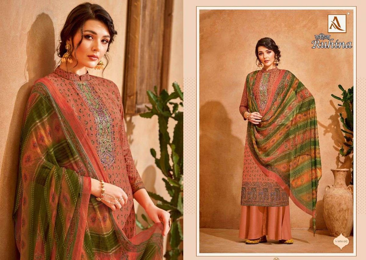 Alok Suit Ruhina 1054-001 to 1054-008 Series 2