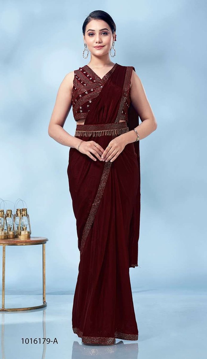 Aamoha Trendz Ready To Wear Designer Saree 1016179 Colors 1