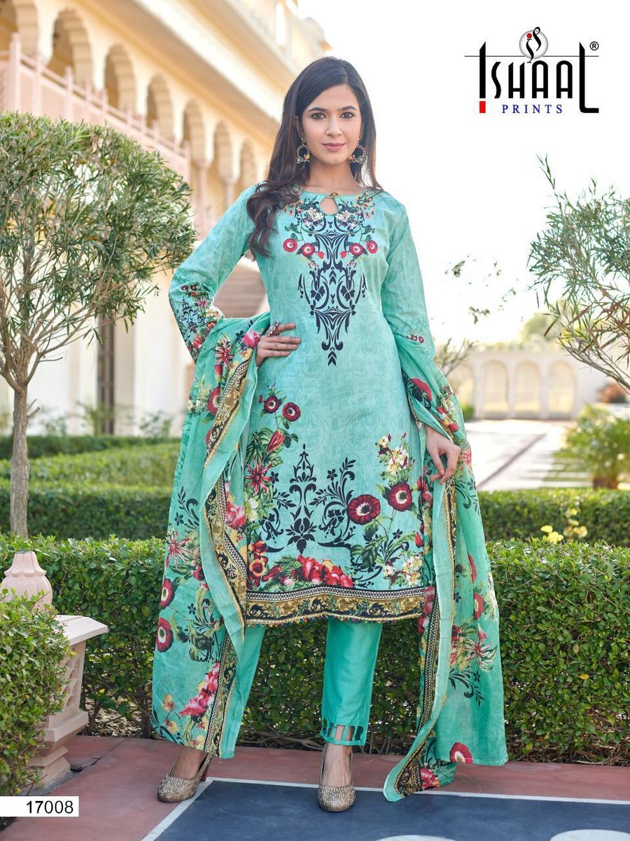 Ishaal Prints Gulmohar Vol-17 17001-17010 Series 8