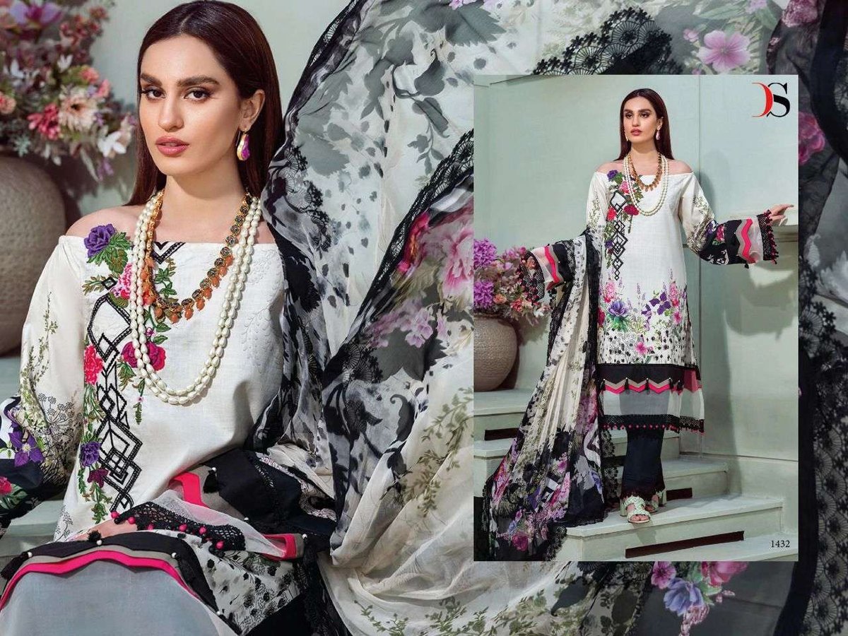 Deepsy Suits Firdous 22 Vol-3 1431-1438 Series 2