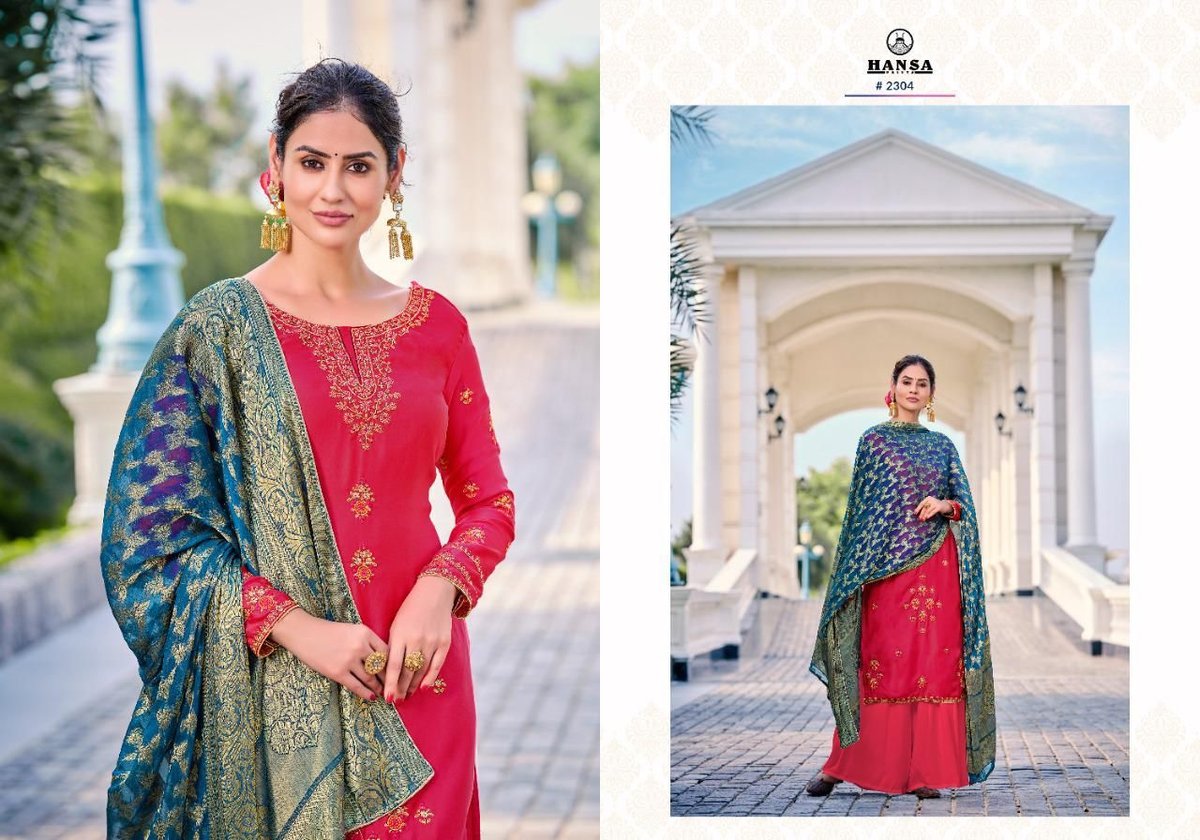 Hansa Prints Bindiya Banaras 2301-2305 Series 4